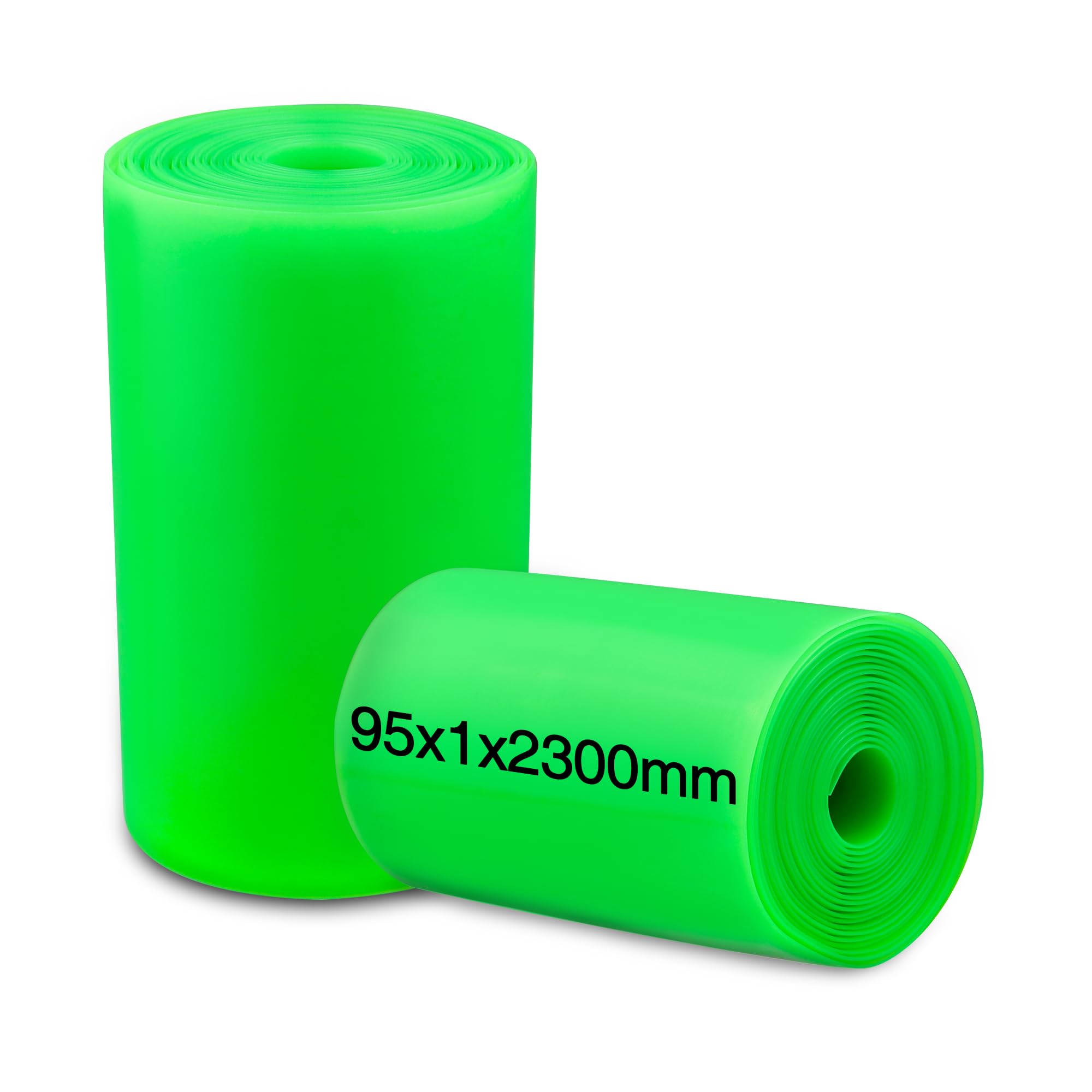 Lot de 2 pneus de vélo Fat Bike Liner - 54/80/95/110 x 2300 x 1 mm - Protection anti-crevaison - Anti-perforation - Pour VTT / vélo électrique / Fat Bike
