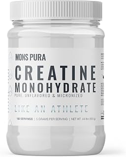 100% Pure Creatine Monohydrate Powder – 500g | Micronized, Unflavored | Muscle Growth, Strength & Endurance | Ideal for Athletes, Bodybuilders, and Fitness Enthusiasts