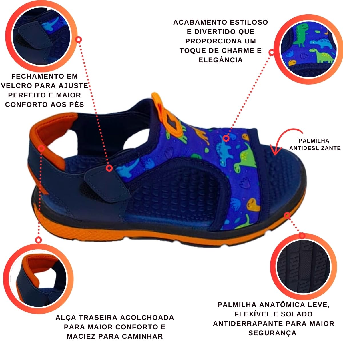 Sandália Papete Infantil Masculina Menino Anatômica Escolar Dinossauro Presente Natal Black Dino Tiras auto Colantes – Linha Premium em promoção! Veja a oferta e mais achadinhos de Sandálias & Chinelos Infantis 4 Hoje é o melhor dia para comprar Sandália Papete Infantil Masculina Menino Anatômica Escolar Dinossauro Presente Natal Black Dino Tiras auto Colantes – Linha Premium com aquele preço maroto! Promoção! Aproveite a oferta! 4