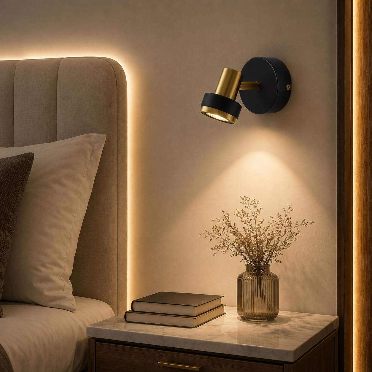 FILLISKA 3-in-1 Wall Light - Color Changing & Adjustable -1