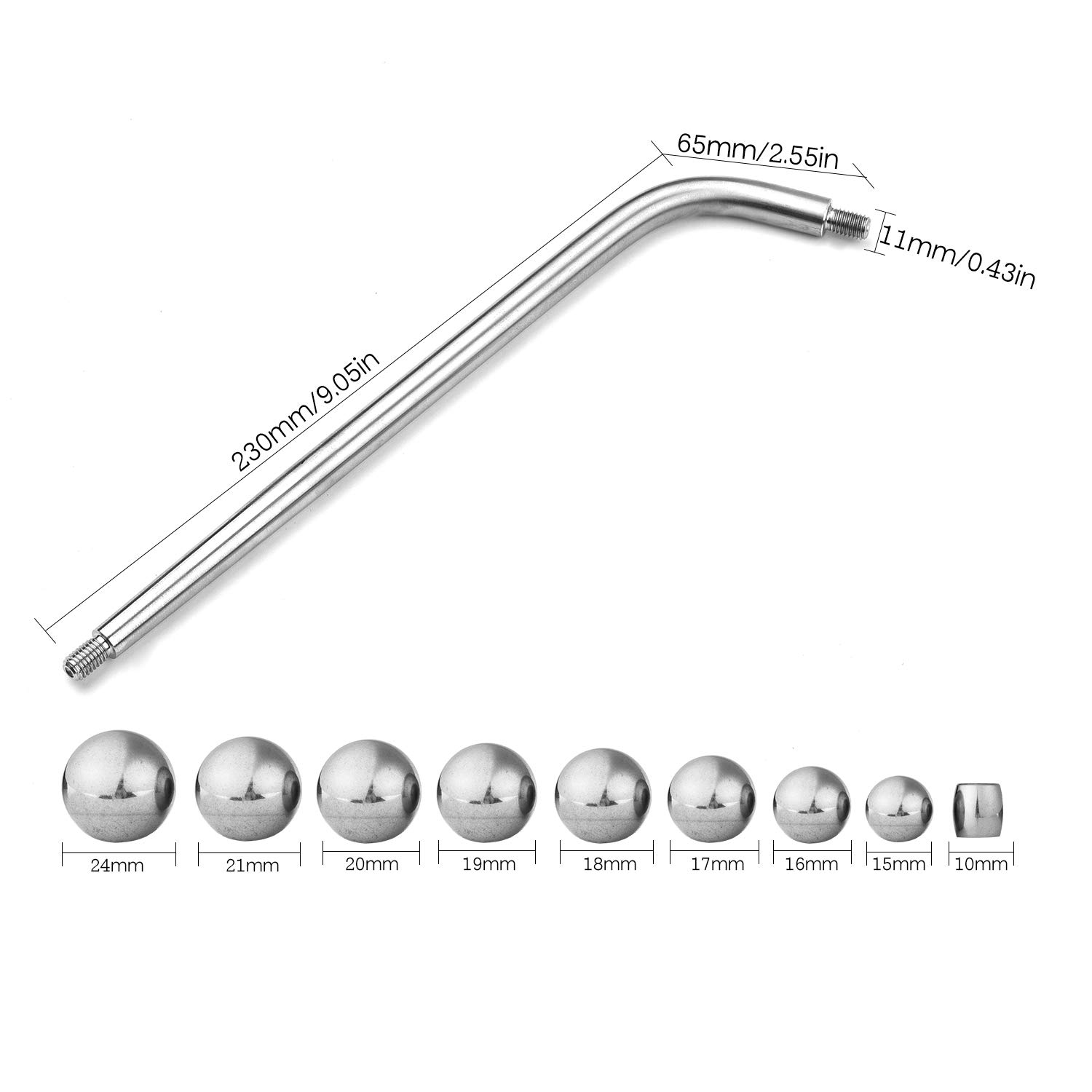 Ensemble d'outils de réparation de saxophone avec boule en métal + boule en métal + outil d'entretien pour saxophone alto/ténor instrument à vent