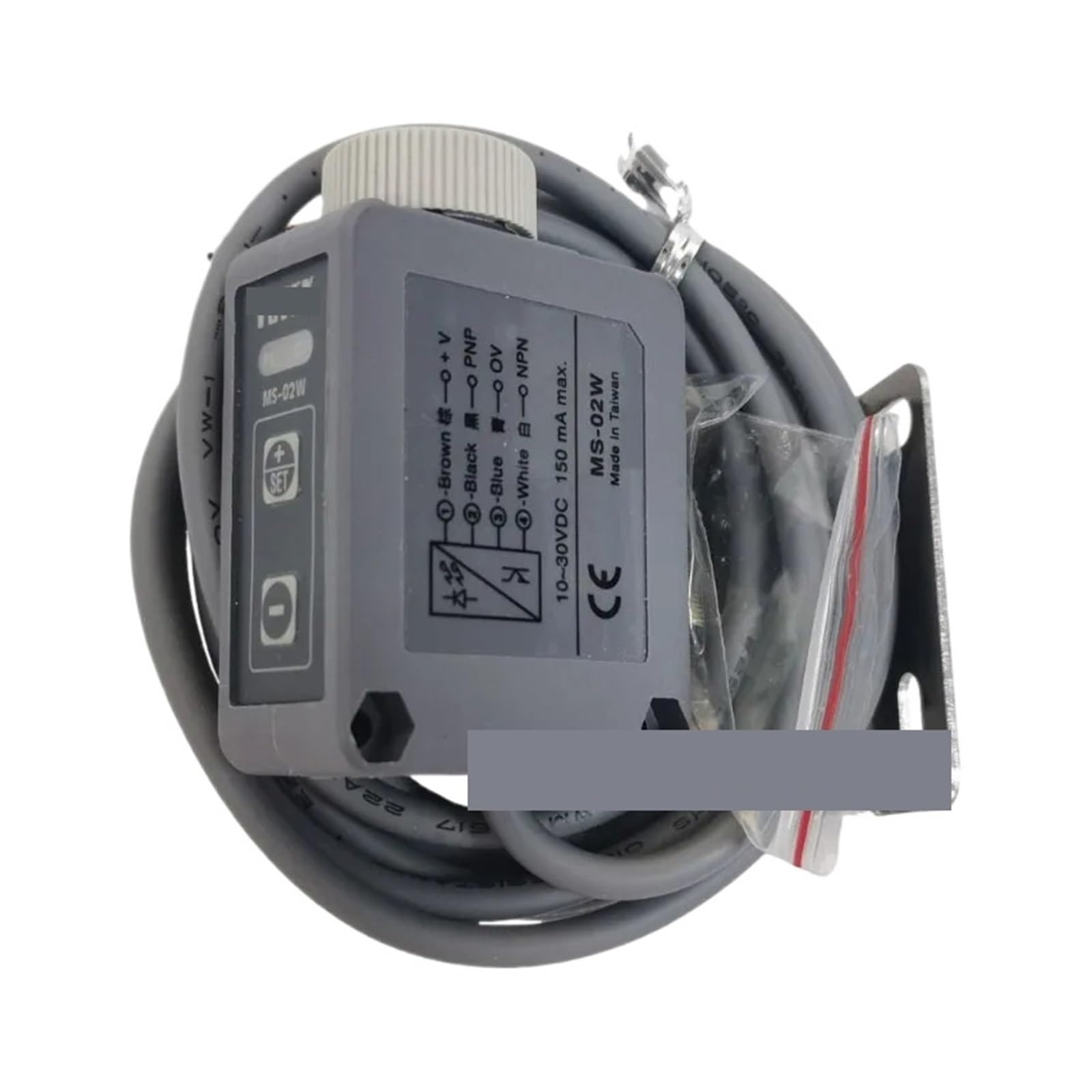 Capteur de commutation photoélectrique MS-02W pour automates et convoyeurs