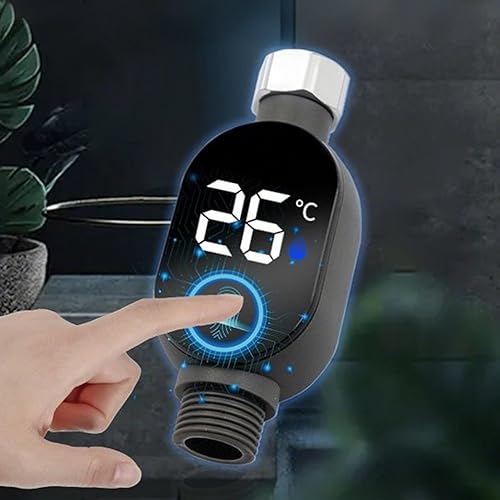 Miniatura 7 de Medidor de temperatura del agua de la ducha, pantalla digital LED, medidor de temperatura del agua  Termostato de baño impermeable multiusos para el