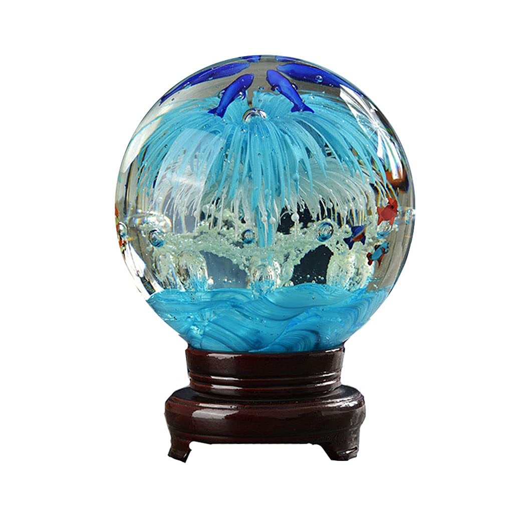 Artisanat bureau entrée salon cadeau luxe avec sphère de cristal