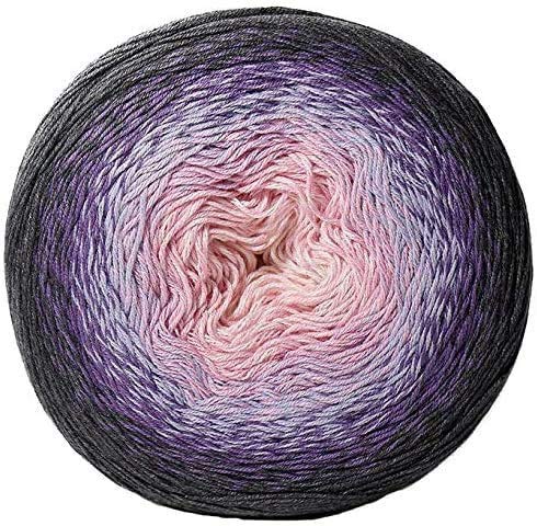 Image of Yarn Art Flowers 55% Cotton 45% Acrylic 250gr 1094yds Multicolor Rainbow Crochet Sport Yarn (276)