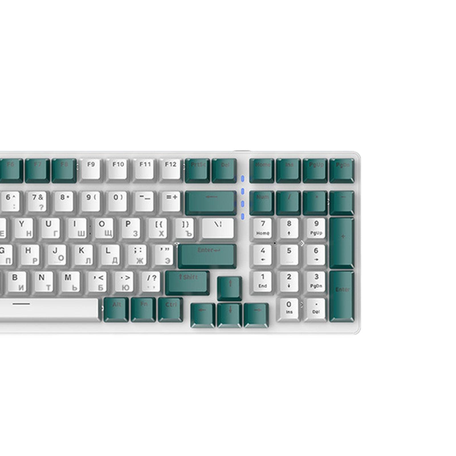 Tastiera meccanica premium con illuminazione RGB per gli appassionati di giochi su PC, stile C