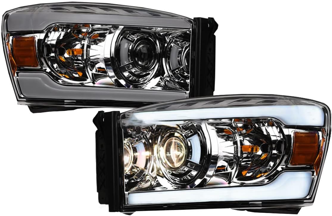 Amazon.com: R&L Racing LED Headlight Assembly 06-08 Compatible with ...