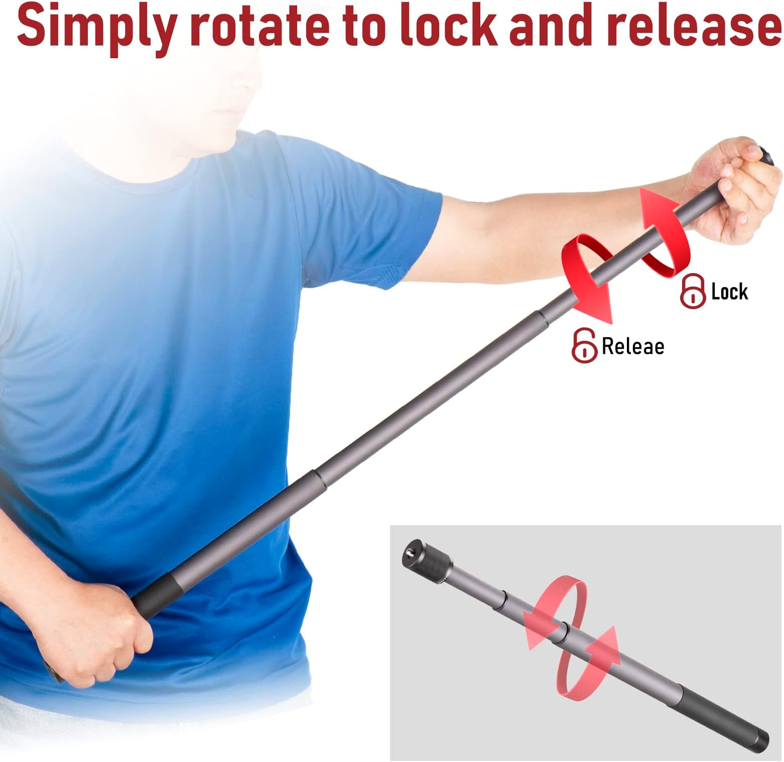 Gimbal Extension Pole, Lightweight and Strong 3 Section Camera Extension Pole Universal Compatible with Digital Camera iPhone Smartphone Gimbal Stabilizer, Grey and Black