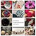 STSTECH Pompom Maker for Fluff Ball on Hats Gift Box,Plush Toy Decoration, Pom Pom Knitting Loom Kit for DIY Wool Yarn Crochet Craft Tool 4 Sizes,Set of 8
