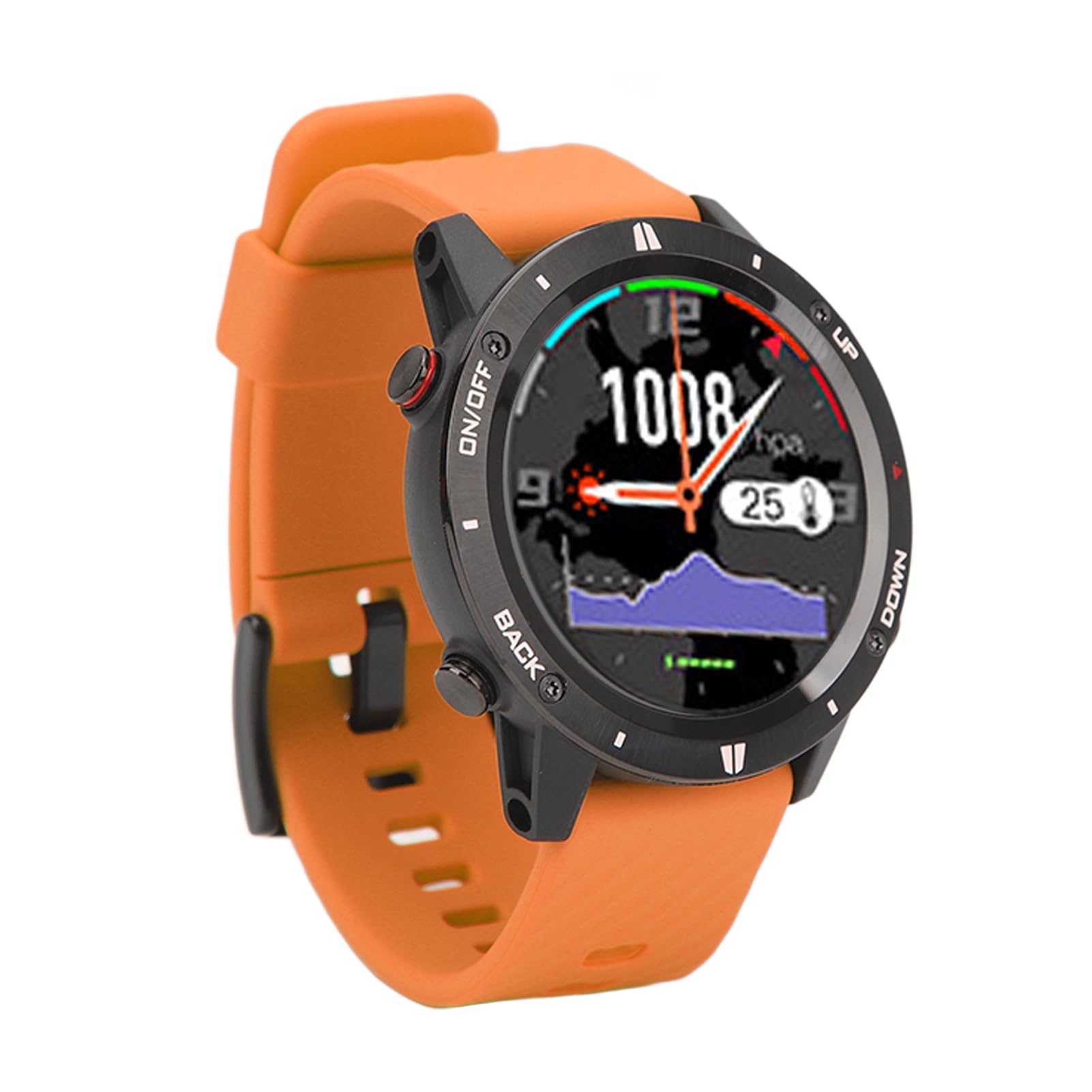 Haofy Orologio Sportivo Intelligente, Orologio Intelligente GPS BDS 1.28 da 400 mAh con Touch Screen per la Casa (#4)