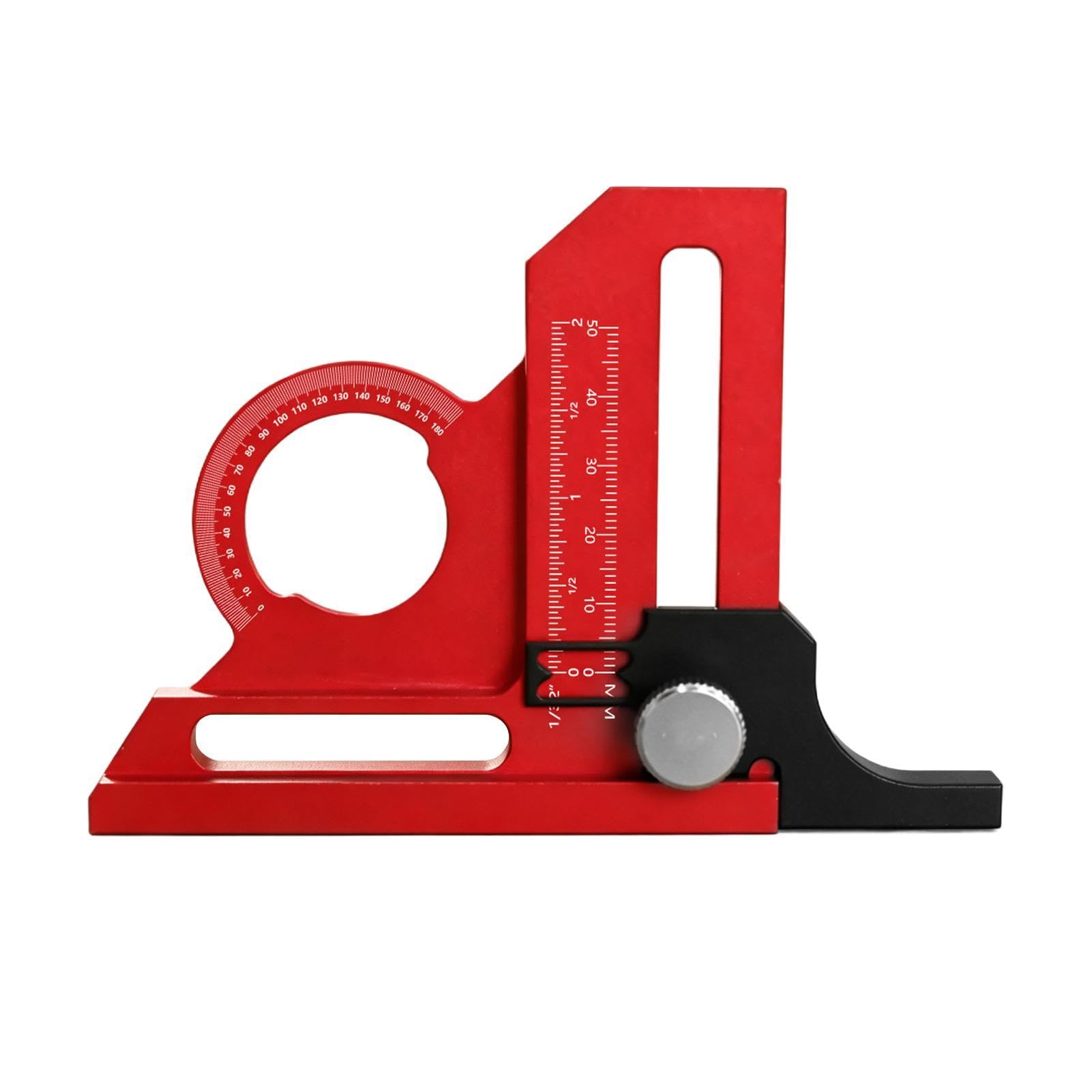 Jauge de profondeur pour défonceuse et outil mesureur d'angle menuisier - 8