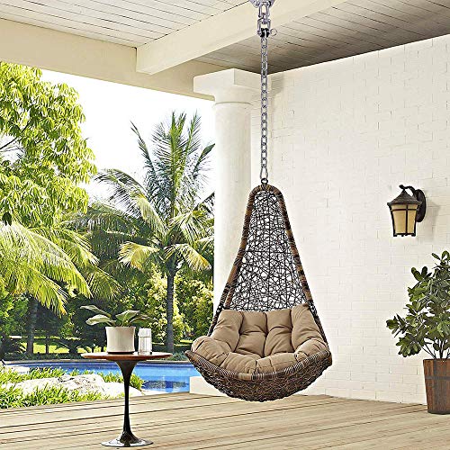 SELEWARE Permanente Antirust RVS 304 Heavy Duty Swing Hangers met ketting en karabijnhaak, 360° draaien, 2 schroeven… - Afbeelding 6