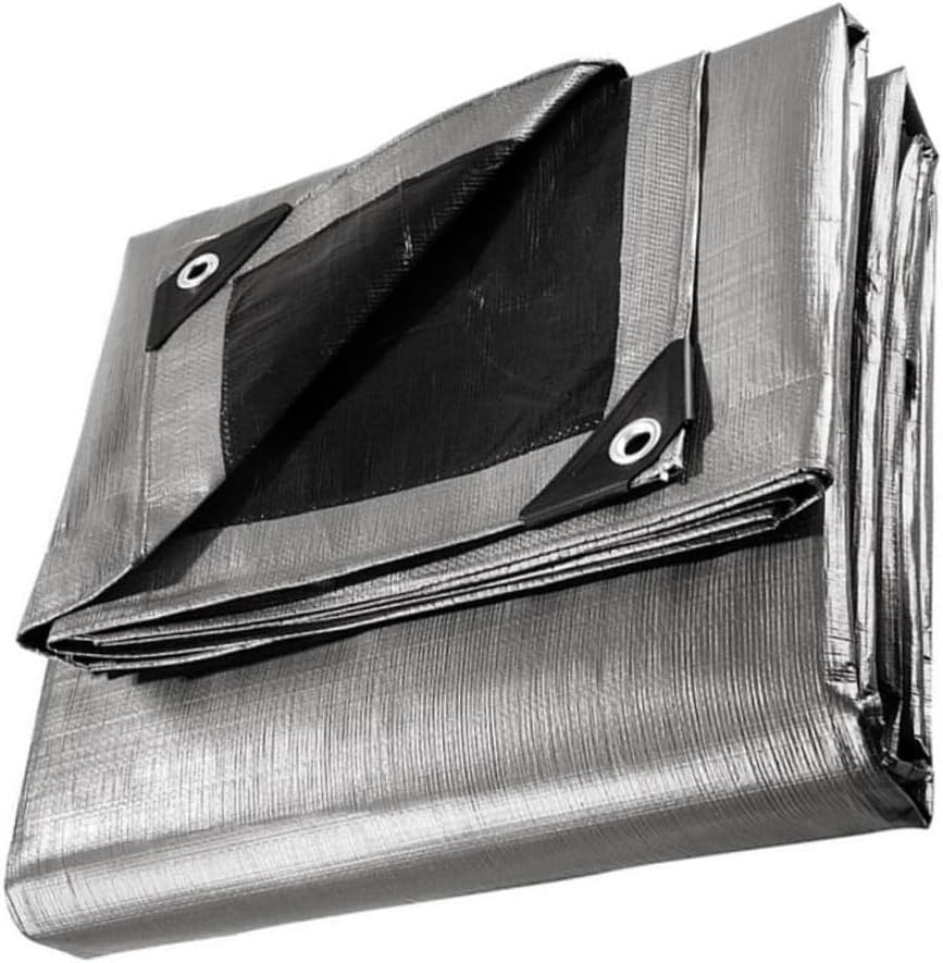 1Pc Heavy Duty Plant Cover Thickened Sun Protection Tarp Durable Pe Canopy for Outdoor Use Weatherproof and Eyelet Reinforced Tarp for Cars Furniture