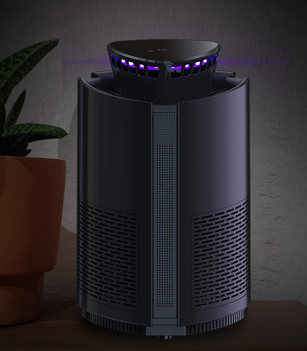 Lampada antizanzare, Lampada antizanzare Elettronica silenziosa Senza Radiazioni per Uso Domestico Controllo Intelligente della Luce Lampada antizanzare a LED Repellente per zanzare