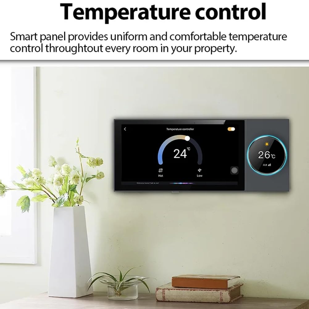 Tuya Panel Control Wifi Zigbee Dispositivos Tuya Zigbee Gateway Construido en 6 pulgadas Nspanel Tuya Smart Home Panel de control B