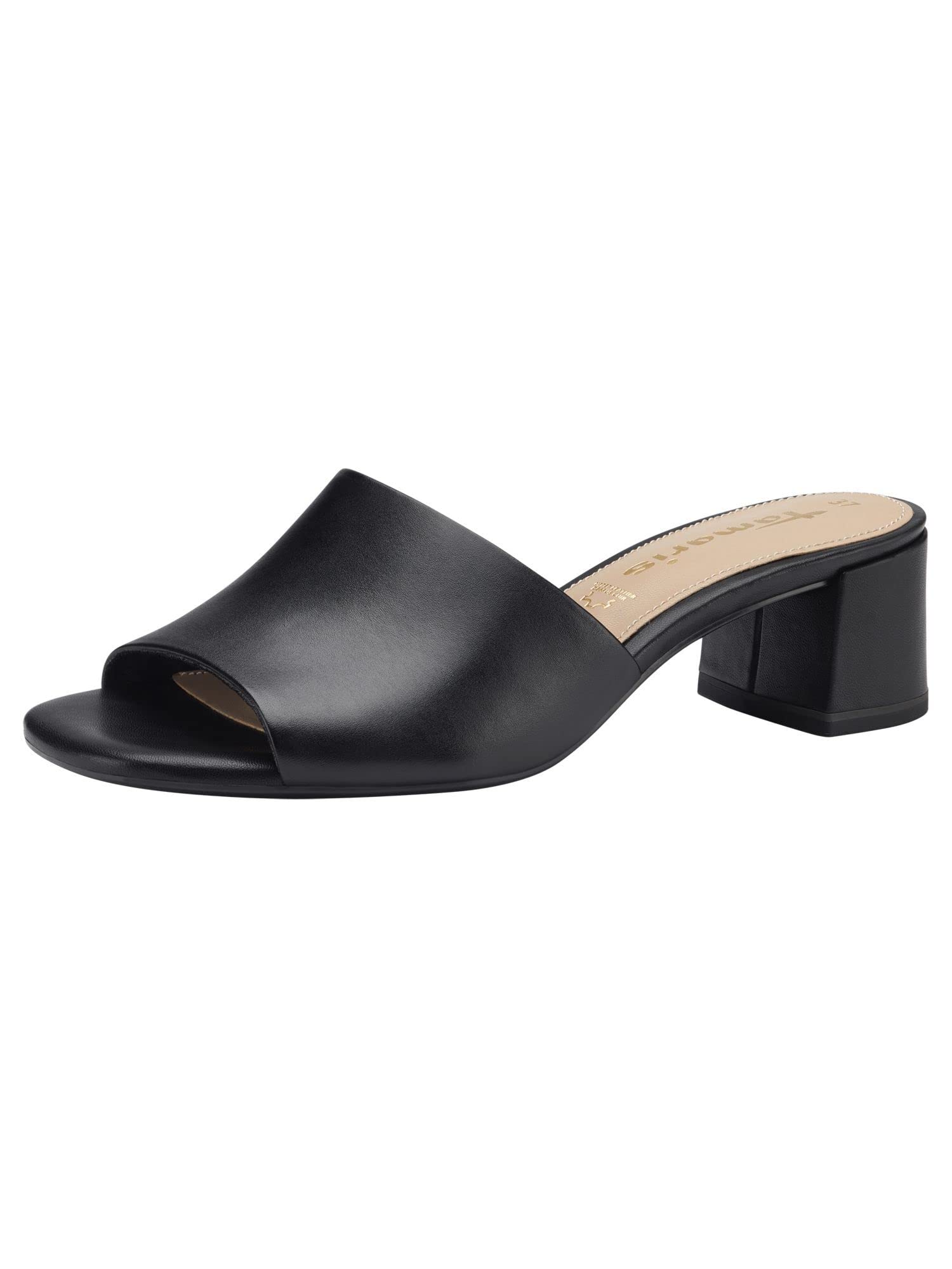 Tamaris Heeled Mules Women's Black Size 36 (3.5)