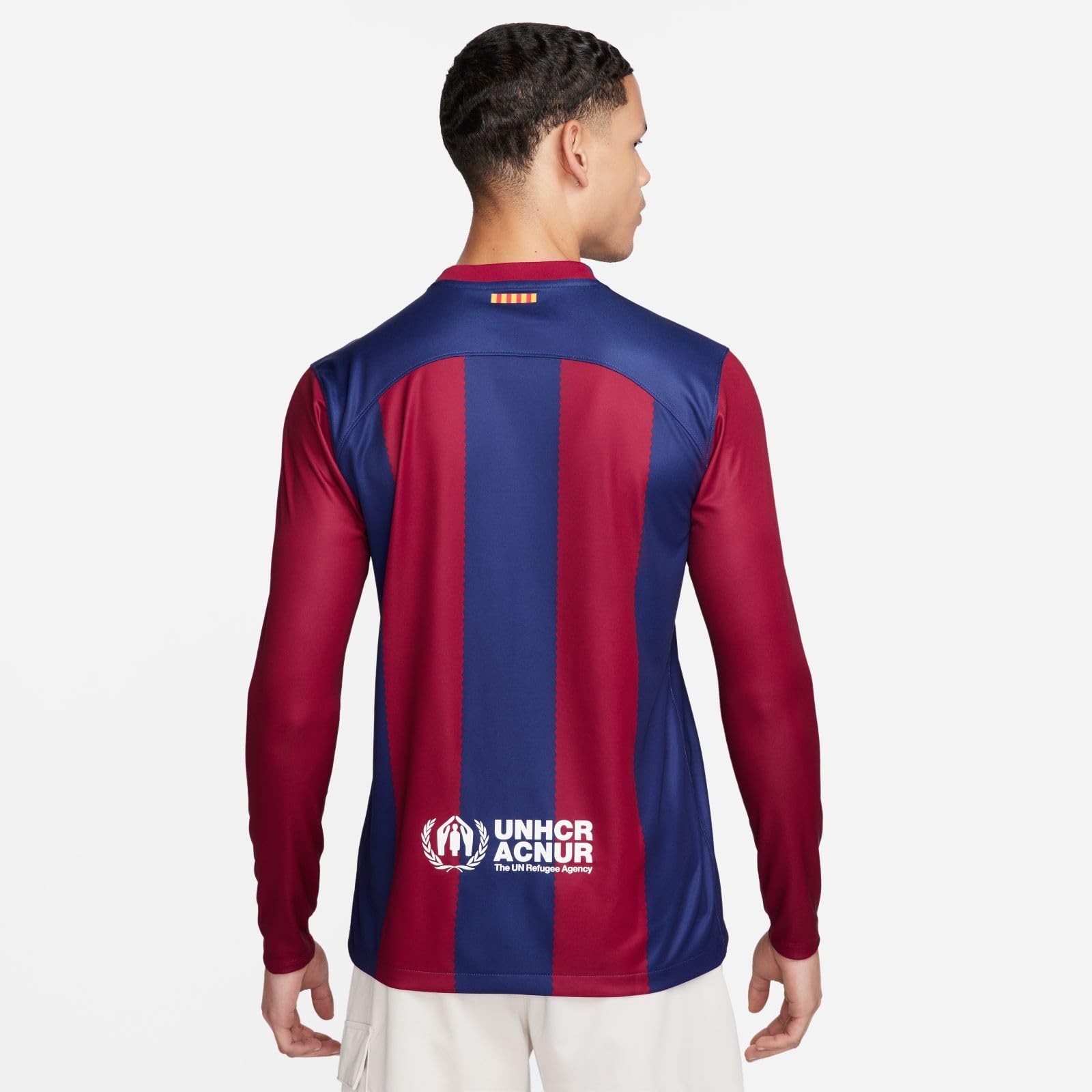 FC Barcelona FCB M Nk DF Stad JSY LS HM Top Uomo (Pacco da 1)