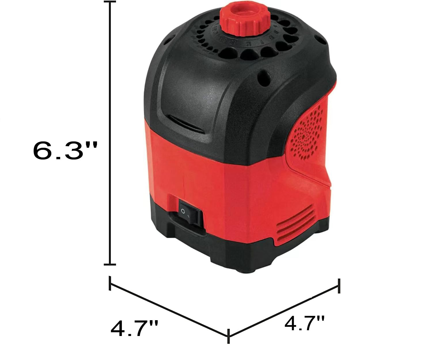 Afilador de brocas eléctrico de 95 W para brocas de 3 mm a 12 mm, afilado de 118° con taladro eléctrico