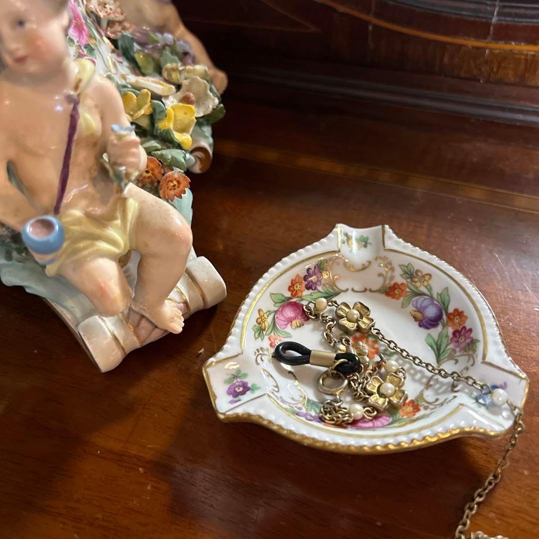 高麗青磁 金福漢作 大中小3枚皿セット 高麗青磁 金福漢作 大中小3枚皿