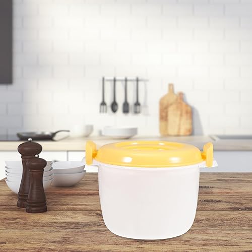 Miniatura 4 de Didiseaon Olla arrocera mini vaporera de viaje microondas fettuccine fideos utensilios de cocción microondas microondas olla de pasta Máquina de