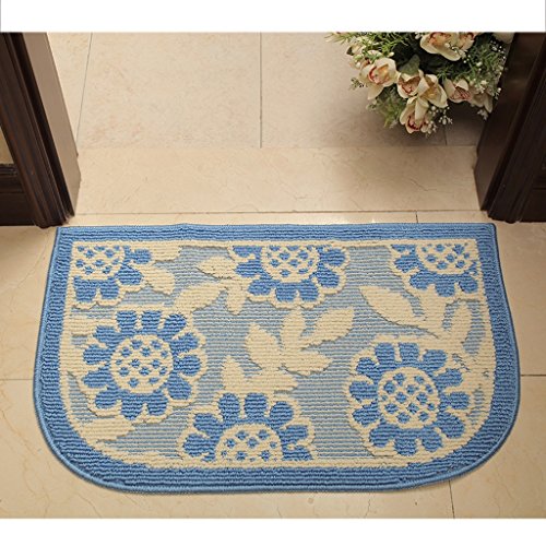 Alfombrilla de pie semicircular para zonas de paso y suelo doméstico 2