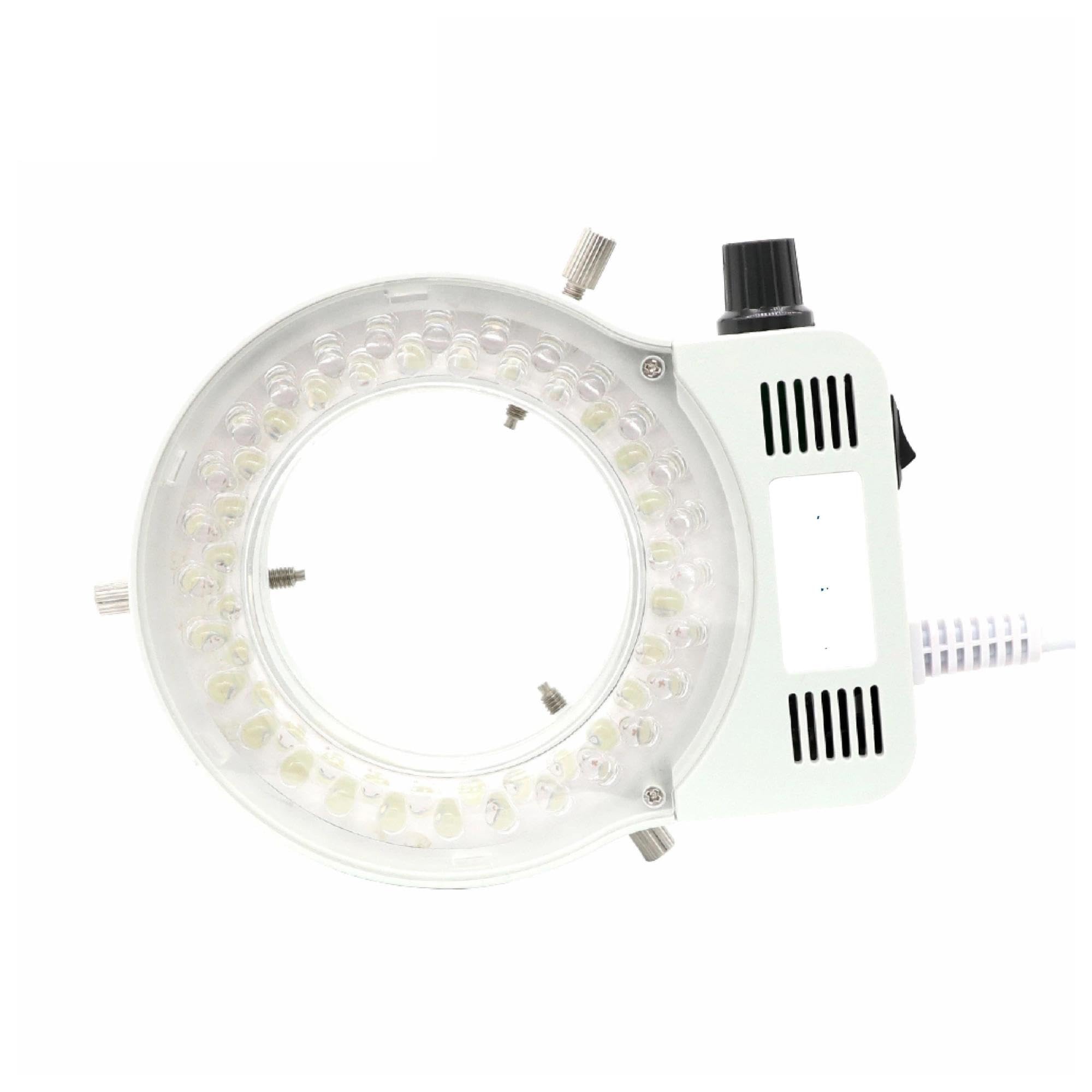 Lampada for microscopio con luce anulare regolabile a 56 perline LED USB