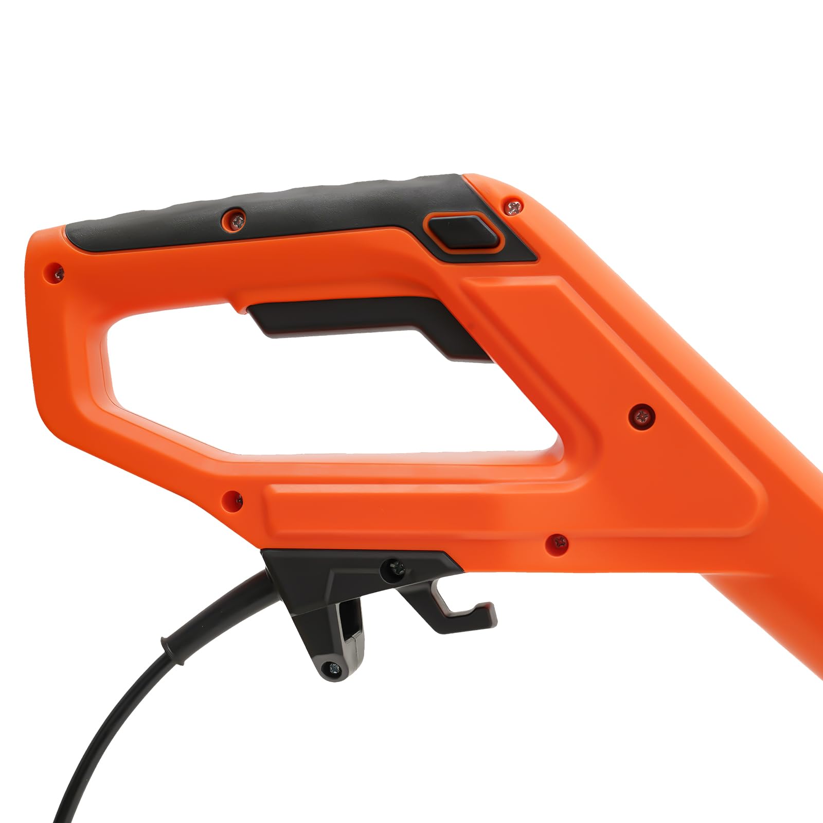 Fraise à neige plug-in - 1800 W - 3500 tr/min - Balayeuse électrique avec câble - Pelle à neige portable - Largeur de la lame : 32 cm - Orange