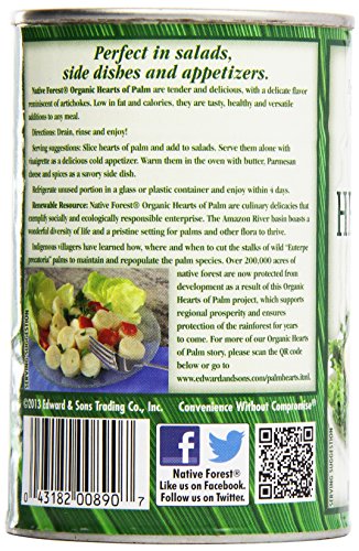 Native Forest, Organic Hearts of Palm, 14 oz