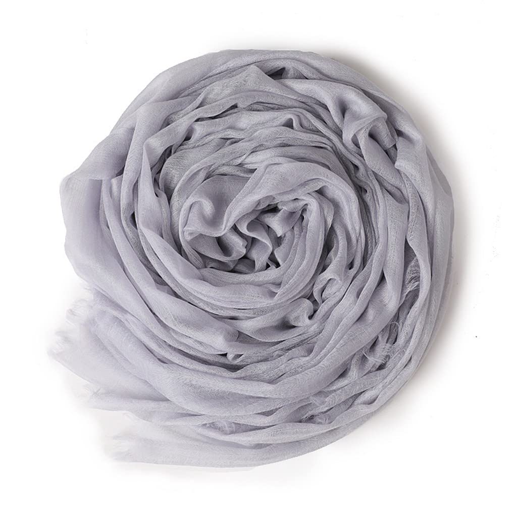 Damas Estola de Cachemira Bufanda Pashmina 100% Cachemira Fina 200 Hilos