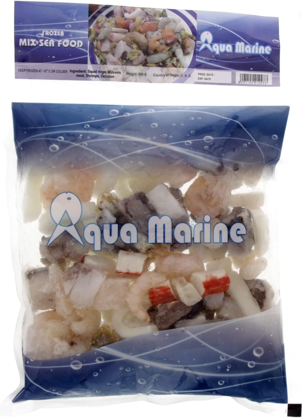 Aqua Marine Frozen Mix Sea Food 500g