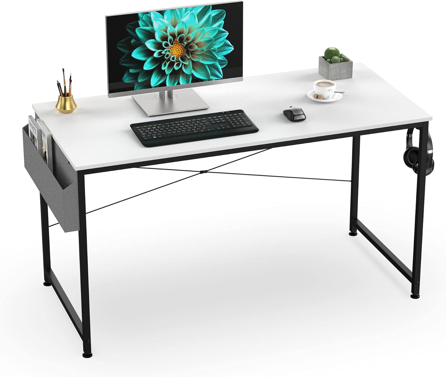 47 inch Computer Desk with NonWoven Storage Bag, Office Work Desk for