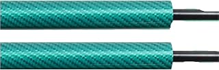 Para Kia Para Carnival YP 2015 2016 2017 2018 2019-2022 Fibra Carbono Coche Capó Delantero Modificación Puntales Gas Soporte Elevación Amortiguador Amortiguador Capó Delantero(GREEN CARBON FIBER)