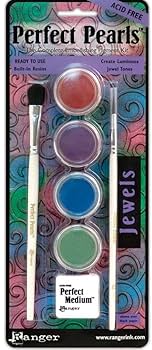 Amazon.com: Ranger Perfect Pearls Kit 1 Metallics, Kit 2