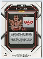 Vista 2 de 2023 Panini Prizm WWE #103 Chad Gable Raw Wrestling Trading Card