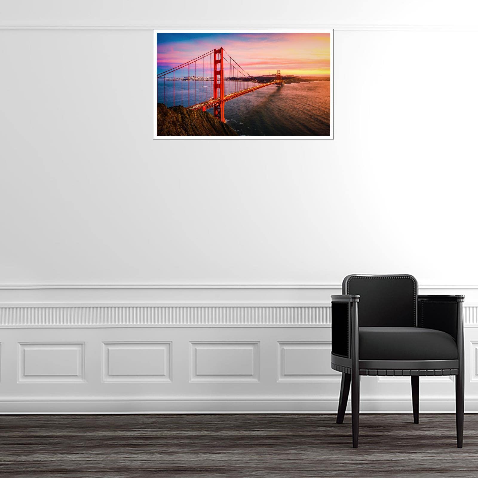 Amazon.com: San Francisco Golden Gate Bridge Pictures Canvas Wall