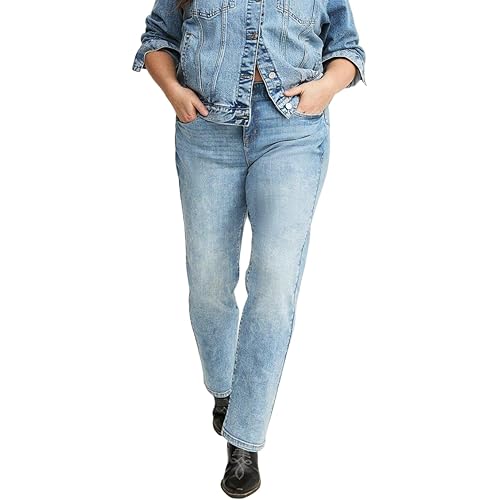 Torrid Women's Plus Size Jeans - Bombshell Straight High-Rise Jean