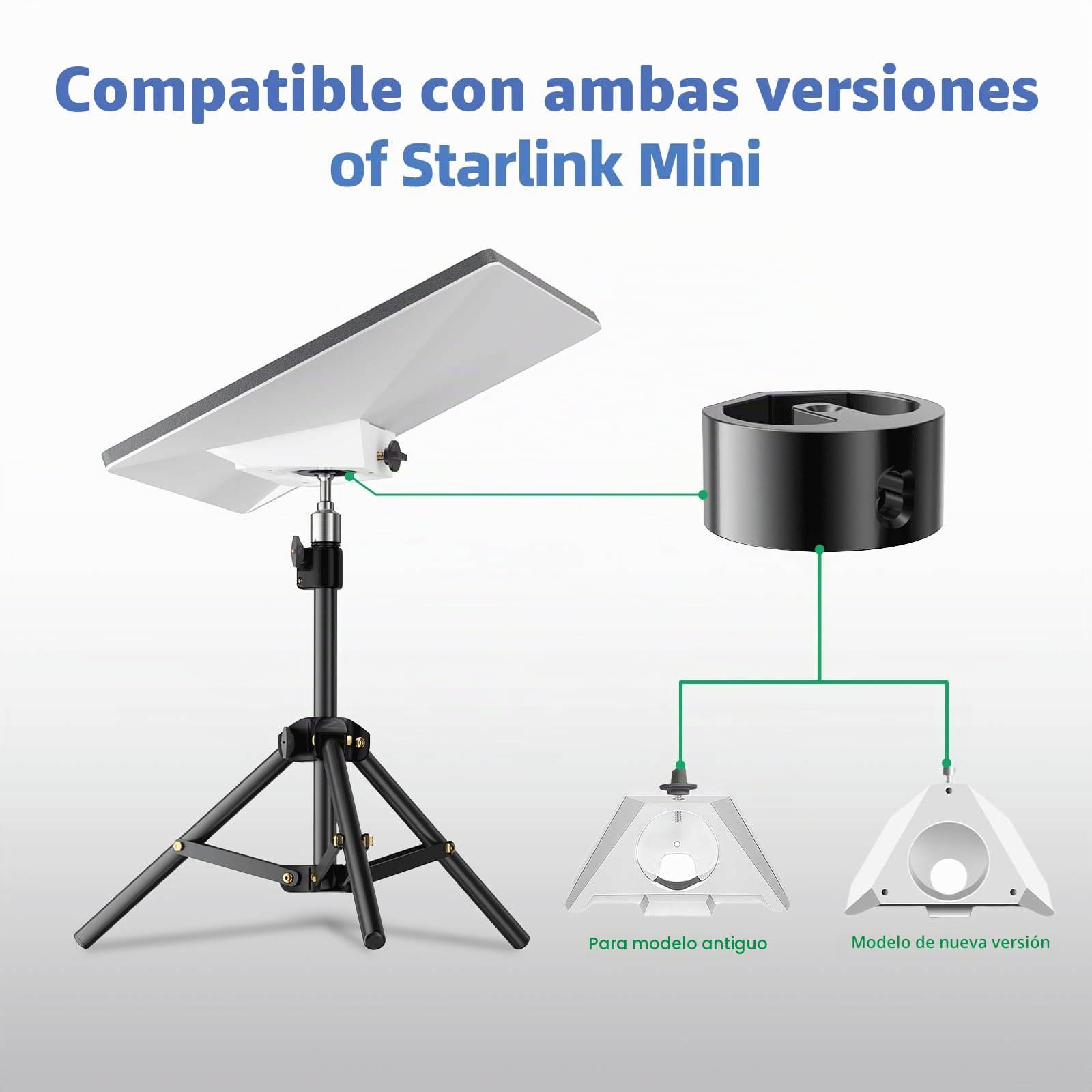 Tripode para Starlink Mini, Soporte de Trípode Ajustable para Starlink Mini Accesorios para Acampar al Aire Libre RV