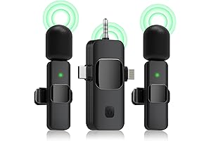 3 in 1 Wireless Mini Microphone
