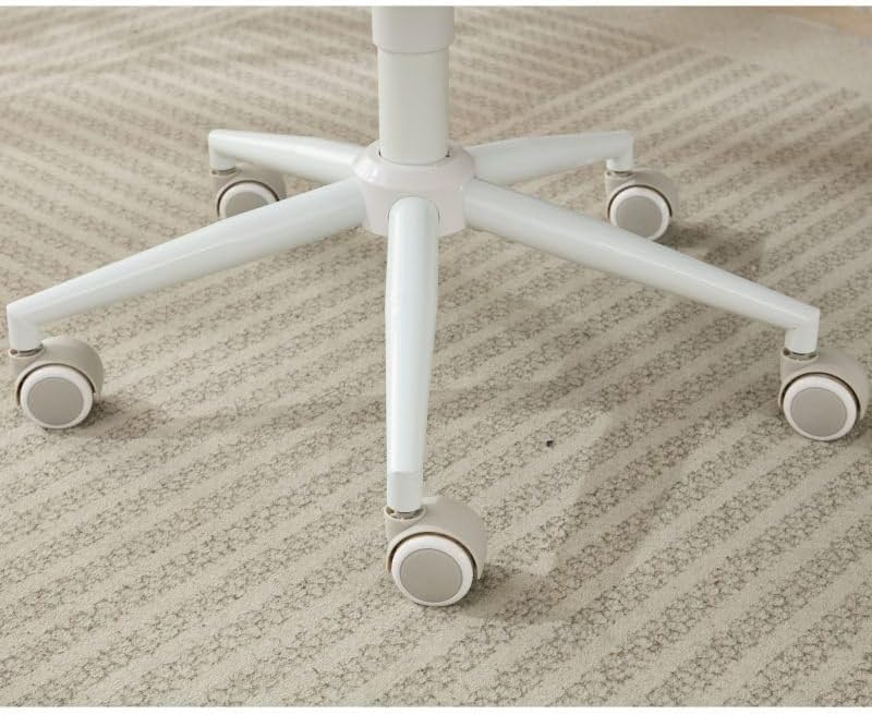 Cross Legged Office PU Chair - Meditation Criss Cross Legged Chair with Wheels, Adjustable Height for Home and Office Ergonomic Fidget ADHD Squatting Kneeling Chair
