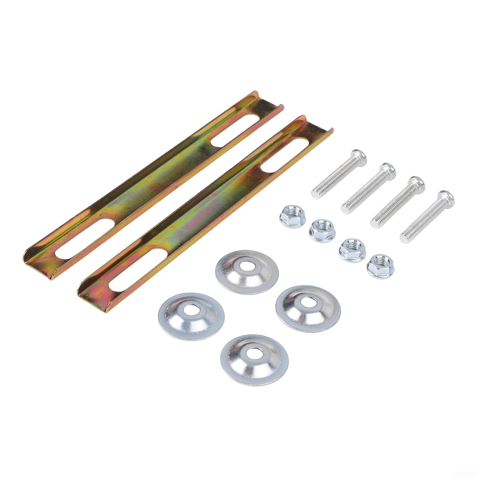 Scooter Tail Box Mounting Kit | Electric Motorcycle Luggage Bracket Fixing Set | Robust Metal Support for Secure Trunk Installation on Rough Terrains | Usual Fitment