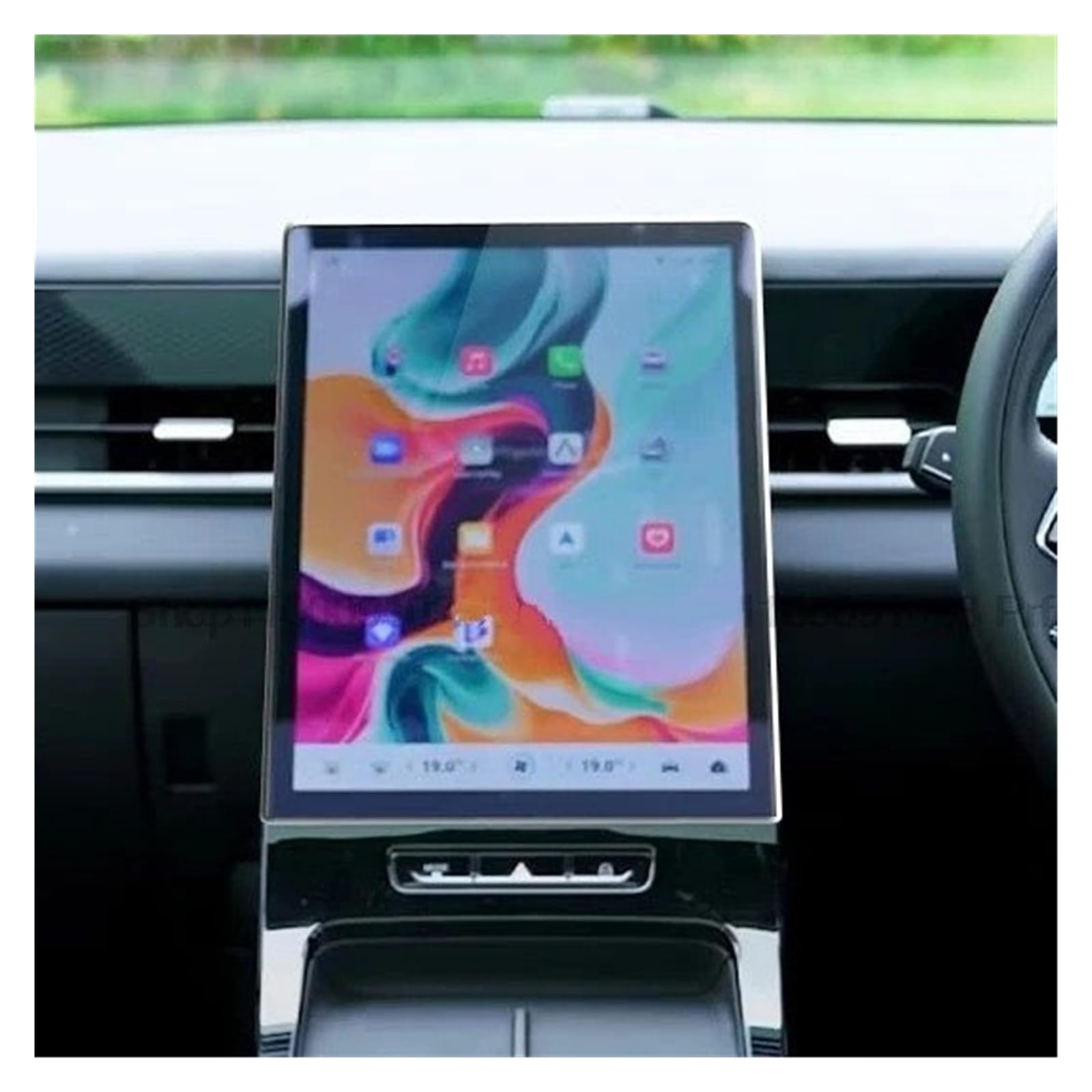 Vetro Temperato 12.3 Pollici Per OMODA 5 EV 2024-2025 – Antigraffio, Anti-impronta, Installazione Facile - 2