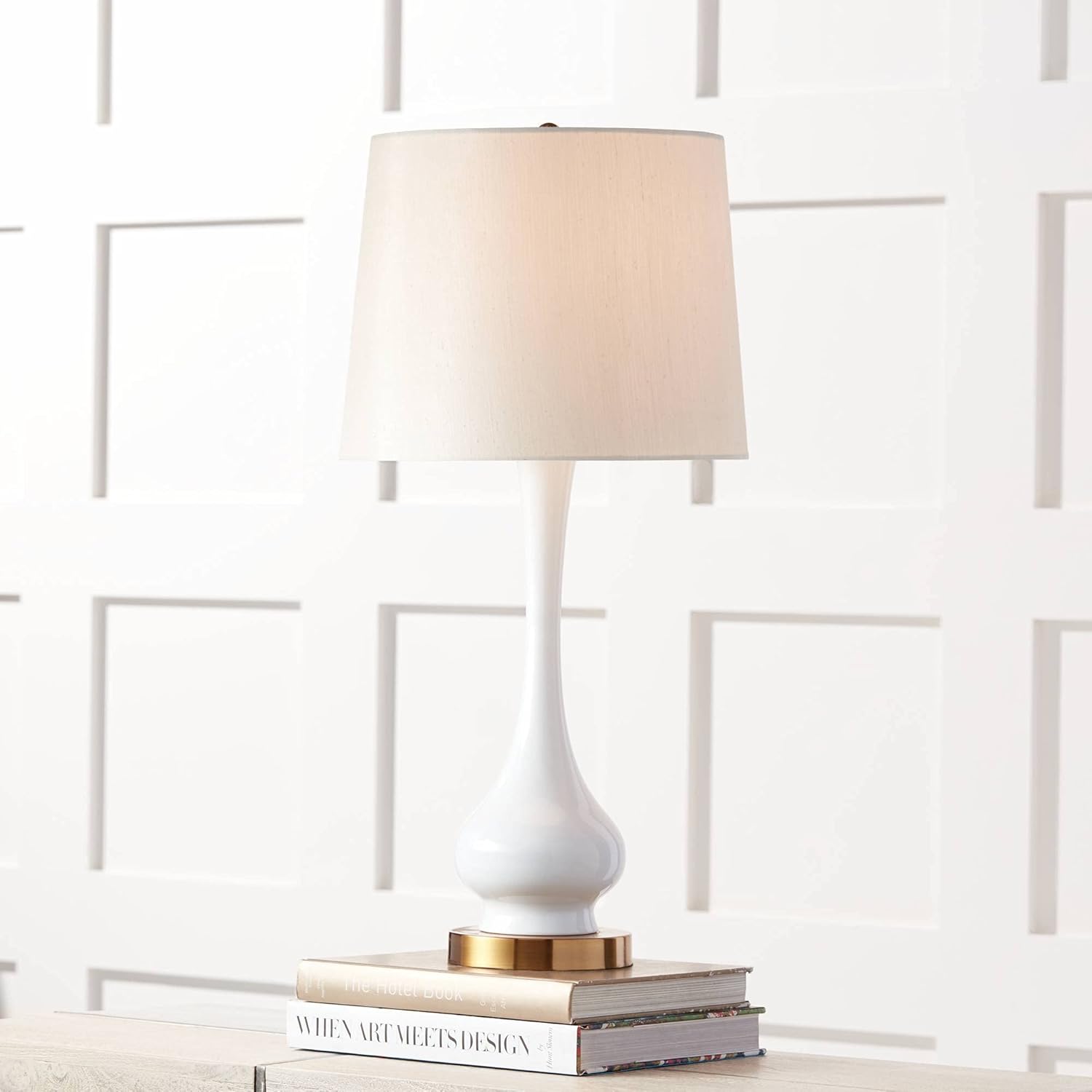 🔥 Lula Modern Mid Century Modern Gourd-Shaped Table Lamps 30 Tall Set of 2 Bright White Metal Off-White Drum Shade for Living Room Bedroom House Bedside Nightstand Home Office - 360 Lighting Best Cyber Deals 🔥 Lula Modern Mid Century Modern Gourd-Shaped Table Lamps 30 Tall Set of 2 Bright White Metal Off-White Drum Shade for Living Room Bedroom House Bedside Nightstand Home Office - 360 Lighting