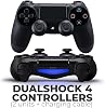 Paquete de Consola PlayStation 4 Slim 1TB - Incluye la consola PS4 Slim 1TB, 2 controles inalámbricos Dualshock PS4, cable de carga MicroUSB, cable HDMI, audífonos con cable y paño de microfibra (Renovado) por Amazon Renewed 7
