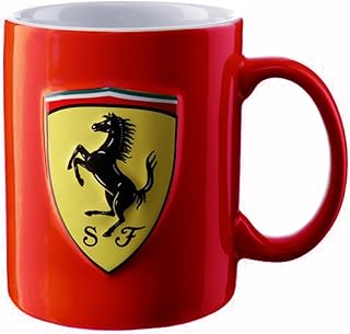 Ferrari Scudetto Classic shield mug ( Red )