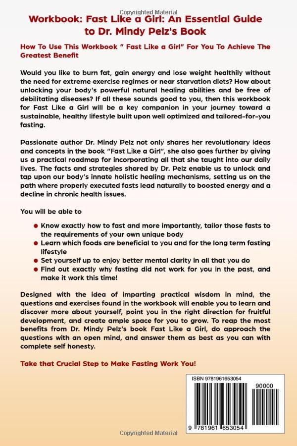 Workbook: Fast Like a Girl: An Essential Guide to Dr. Mindy Pelz's Book - Image 2