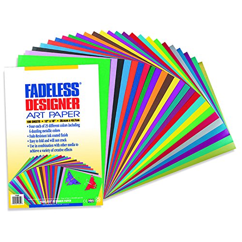 PACON CORPORATION FADELESS DESIGNER PAPER ASSORTED (Set of 3)