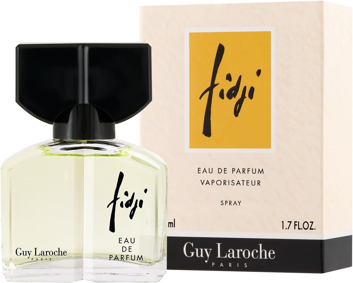 Man Laroche Fidji Eau de Parfum, Parfum pour Femme, Rafraîchissant, Pur et Floral, Notes de Jacinthe, Œillet et Patchouli, 50 ml