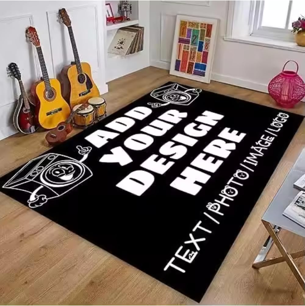 Tapis de tambour pour salon et salle de musique créant un espace de répétition serein