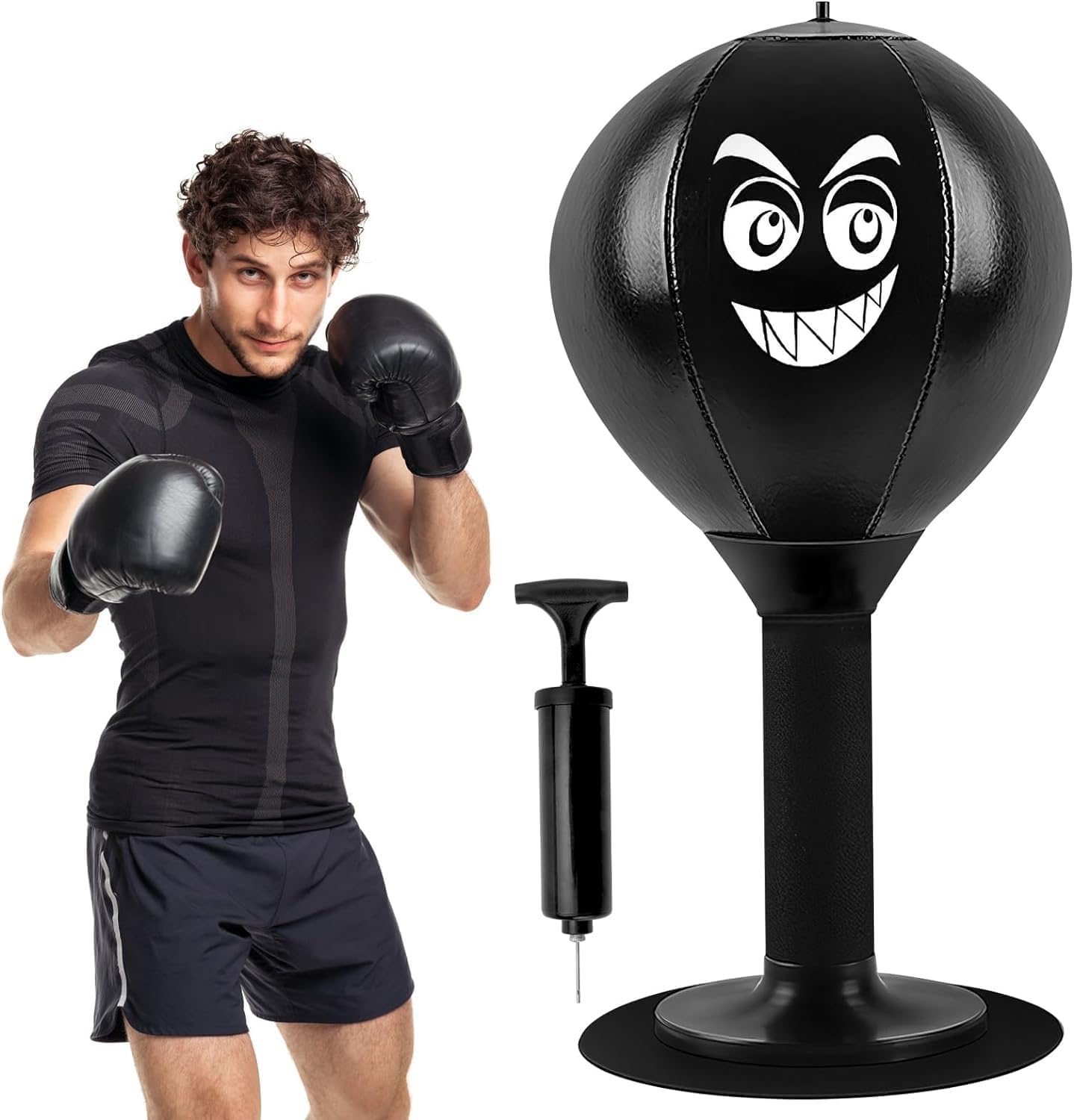 DD Retails Desktop Punching Bag || Stress Buster Relief Boxing Punch Ball || Punching Bag with Suction Cup, Working Out for Men, Women, Kids (Pack of 1) (Punching Bag) (B0DFG53DPD) Amazon Price History, Amazon Price Tracker