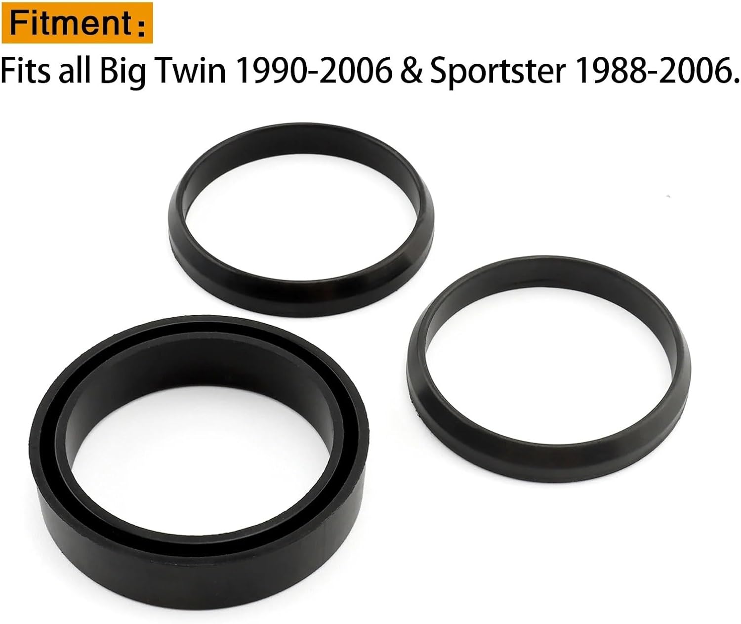 Carburetor Intake Manifold Gasket Spacer Seal Compatible With Sportster XL883 1200 1988-2006 Motorcycle Compatible With Various Models